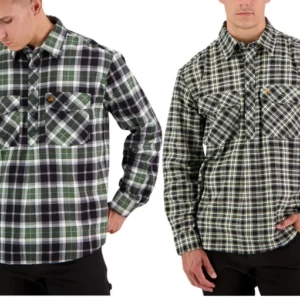 Swanndri Men's Egmont Twin Pack - Black / Green