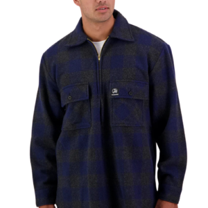 Swanndri Ranger Bush Shirts - Shadow/Navy Check