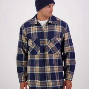 Swanndri Ranger Bush Shirts - Atlantic Check