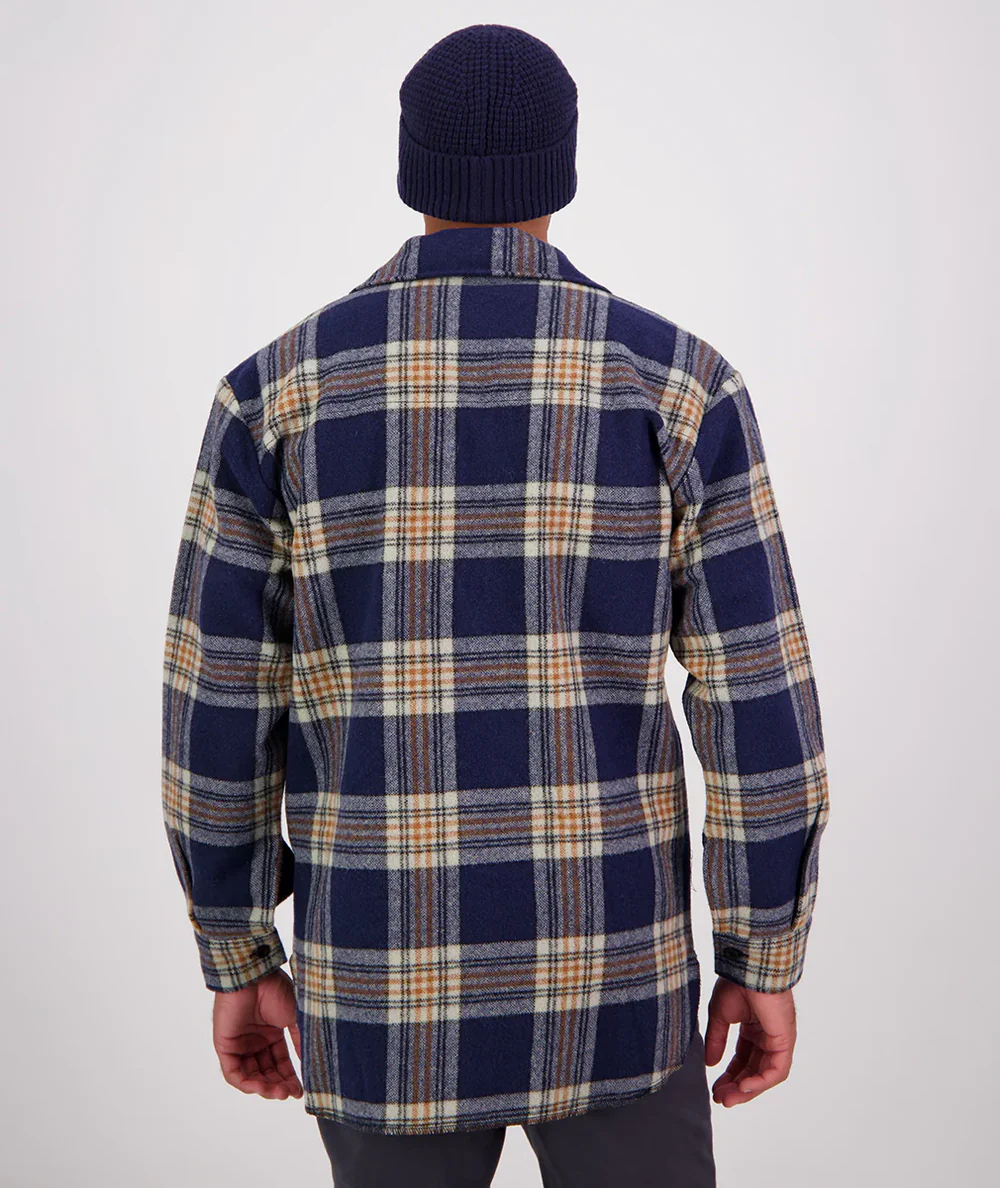 Swanndri Ranger Bush Shirts - Atlantic Check - Image 2