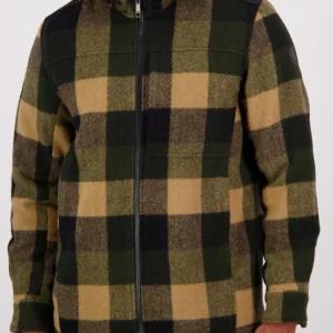 Swanndri Men's Hudson Hoodie - Yellowstone Check