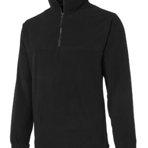 JB's Wear 1/2 Zip Polar Fleece (Black) 3PF