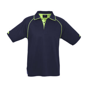 Biz Cool Top (Style P29012) Fluoro Lime