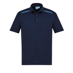 Biz Cool Top Navy/Sky (Style P901MS)