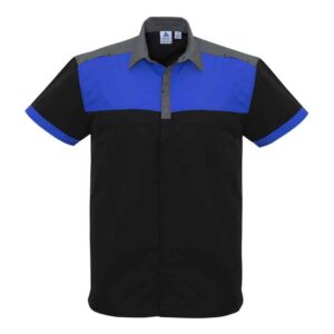 Biz Collection Top Navy/Orange (Style S505MS)