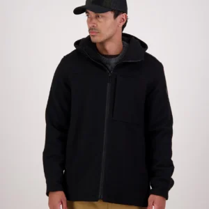 Swanndri Men's Hudson Hoodie - Black