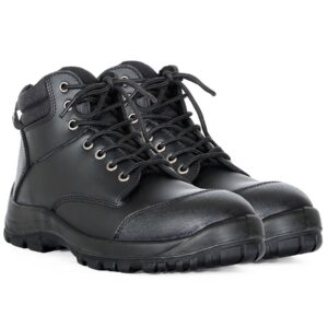 JB's Wear Steeler Zip Safety Boot (Black)