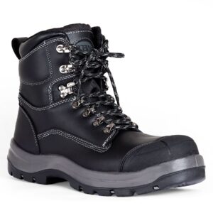 JB's Wear Roadtrain Zip Safety Boot (Black)