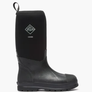 Muck Boot Co. Men's Chore Classic Work Boot -Steel toe (Black)