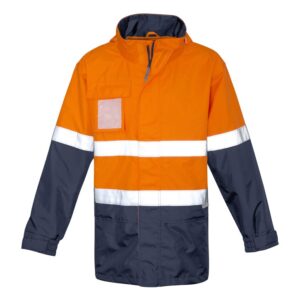 Syzmik Mens Hi Vis Ultralite Waterproof Jacket (orange) ZJ357