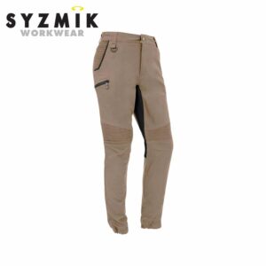 Syzmik Streetworx Tough Stretch Segmented Tape Pant (khaki) ZP340