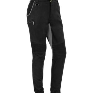 Syzmik Streetworx Tough Stretch Segmented Tape Pant (Black) ZP340