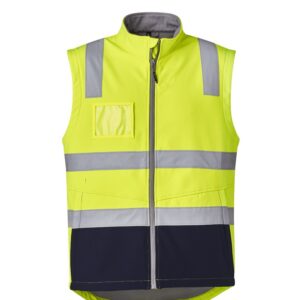 Syzmik Hi-Vis Two Tone Vest (yellow) ZV426