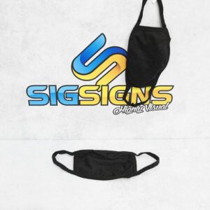 PPE face mask (unbranded) - Black