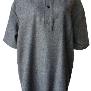 Barden & Euroa Clothing - Short Sleeve Woollen Overshirt - Charcoal (Style 09052)