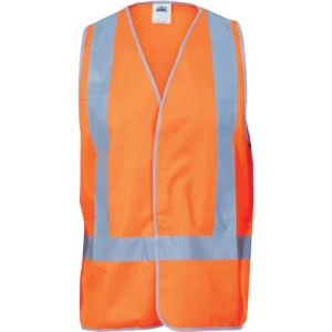 DNC HiVis Day/Night Cotton Safety Vests Orange 3805