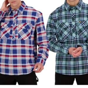Swanndri Men's Egmont Twin Pack - Crimson/Sage