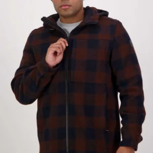 Swanndri Men's Swanndri Men's Hudson Wool Jacket - Ground Check