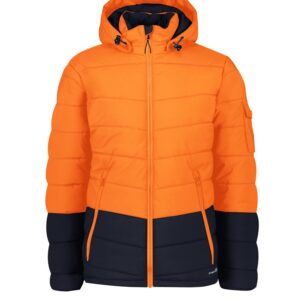 Syzmik Unisex Streetworx Hooded Puffer Jacket ZJ240 (Orange)