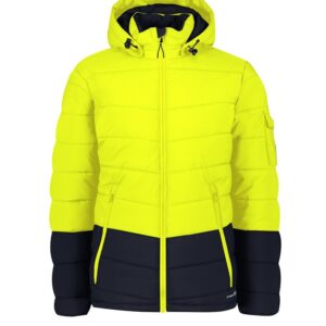 Syzmik Unisex Streetworx Hooded Puffer Jacket ZJ240 (Yellow)