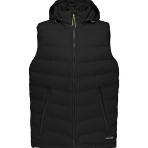 Syzmik Unisex Streetworx Hooded Puffer Vest - ZV245 (Black)