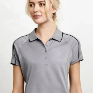Biz Crew  Polo (Grey) - (P303)