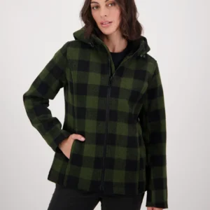 Swanndri Women's Seattle V2 Hoodie - Olive/Black