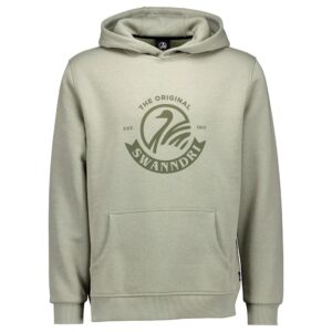 Swanndri Men's Original V2 Hoodie - Grey/Olive
