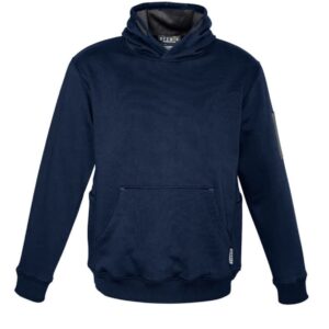 Syzmik Unisex Multi-Pocket Hoodie Navy/Charcoal ZT467