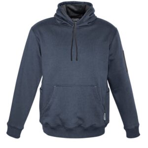 Syzmik Unisex Multi-Pocket Hoodie Charcoal/Black ZT467